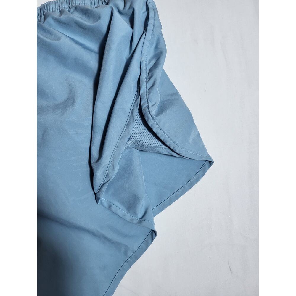 Nike Running Shorts Womens Large Blue Dri Fit Athletic Workout Gym Lined Shorts - Picture 7 of 8